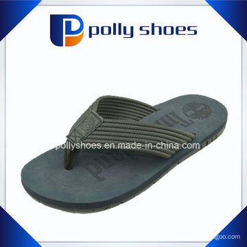 Almofada Cinza Preto Flip Flop Sandálias Mens Nwt Novo